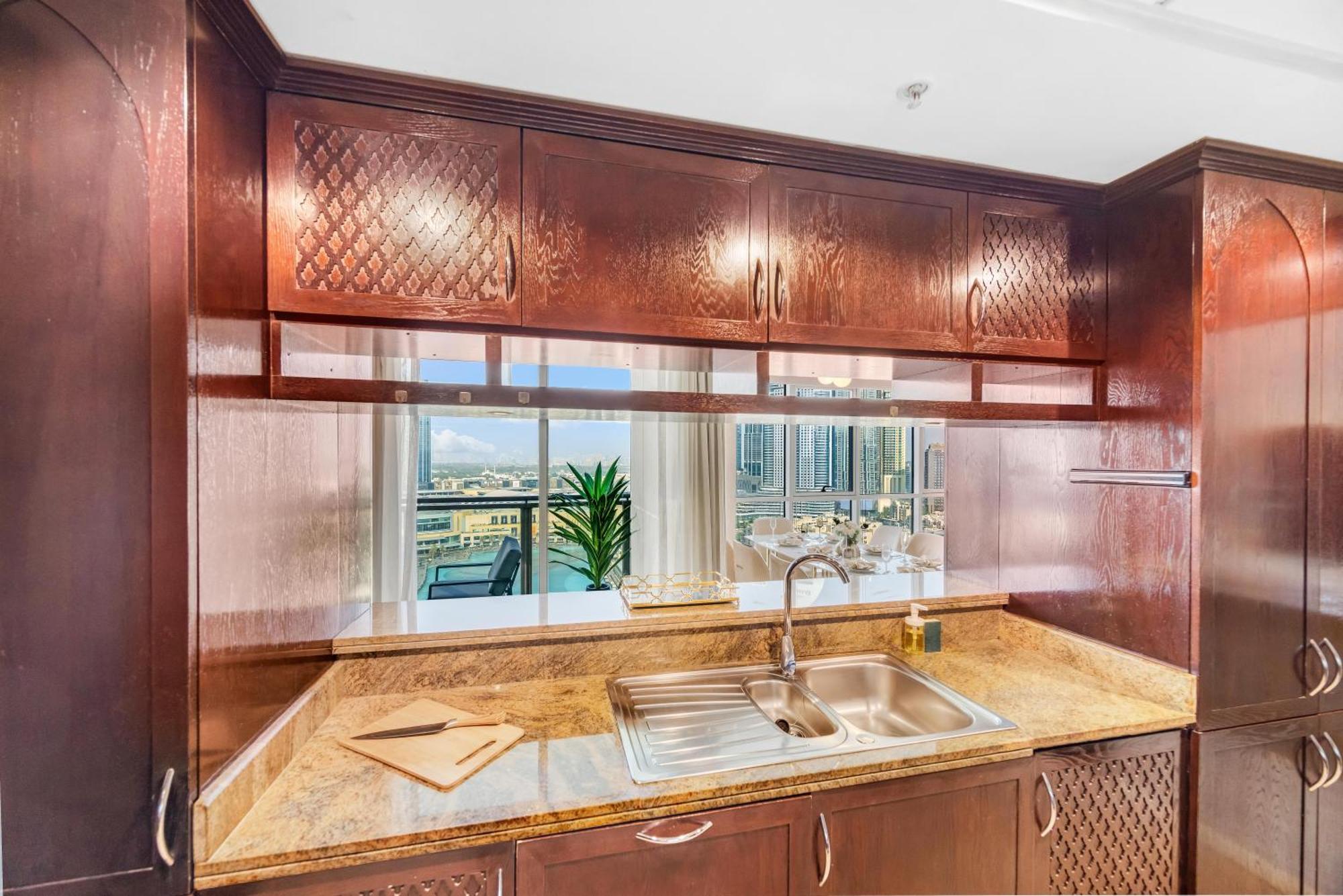 Durrani Homes - Grandiose 5Br Besides Dubai Mall With Burjkhalifa And Fountain View Esterno foto