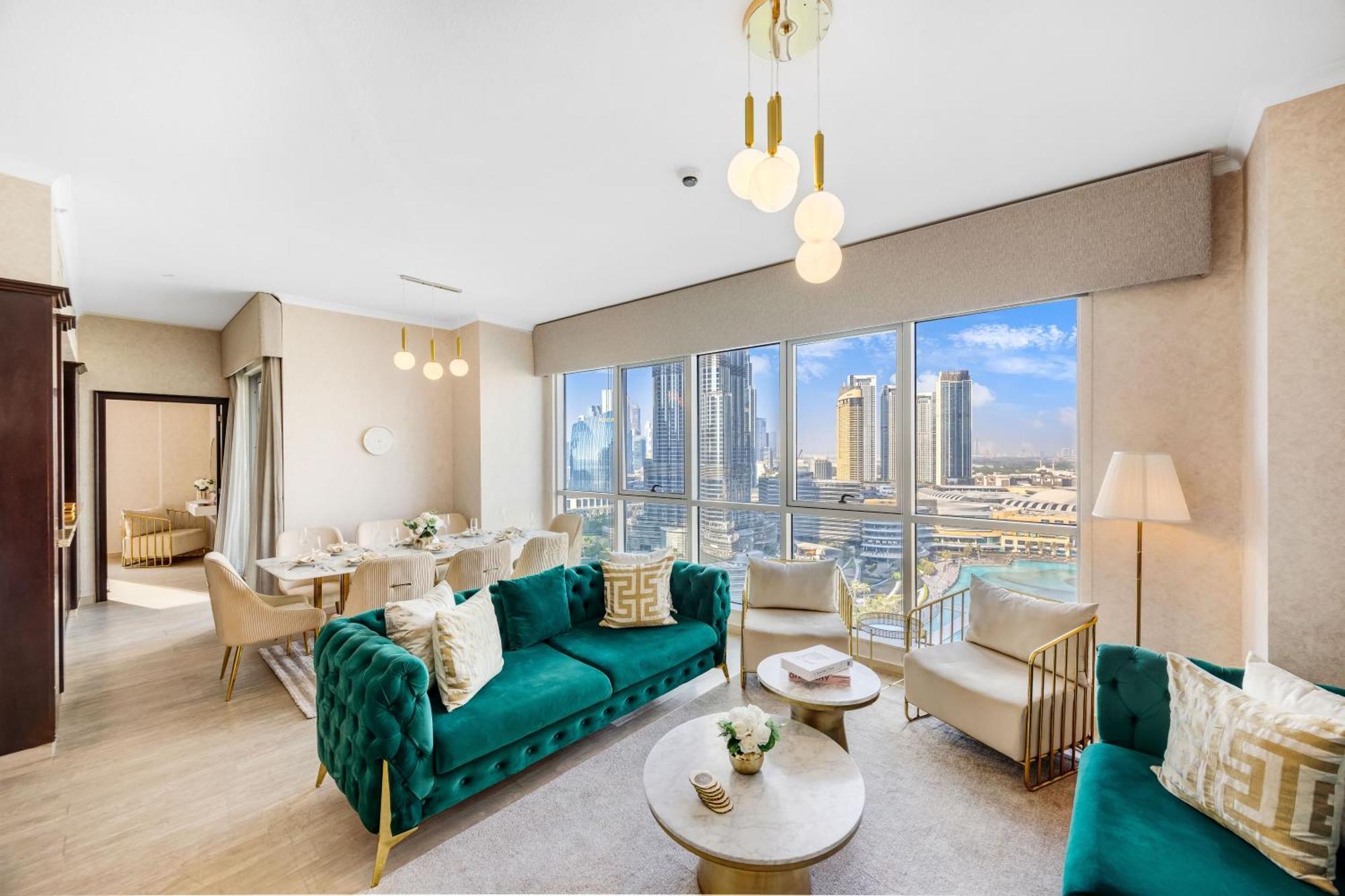 Durrani Homes - Grandiose 5Br Besides Dubai Mall With Burjkhalifa And Fountain View Esterno foto