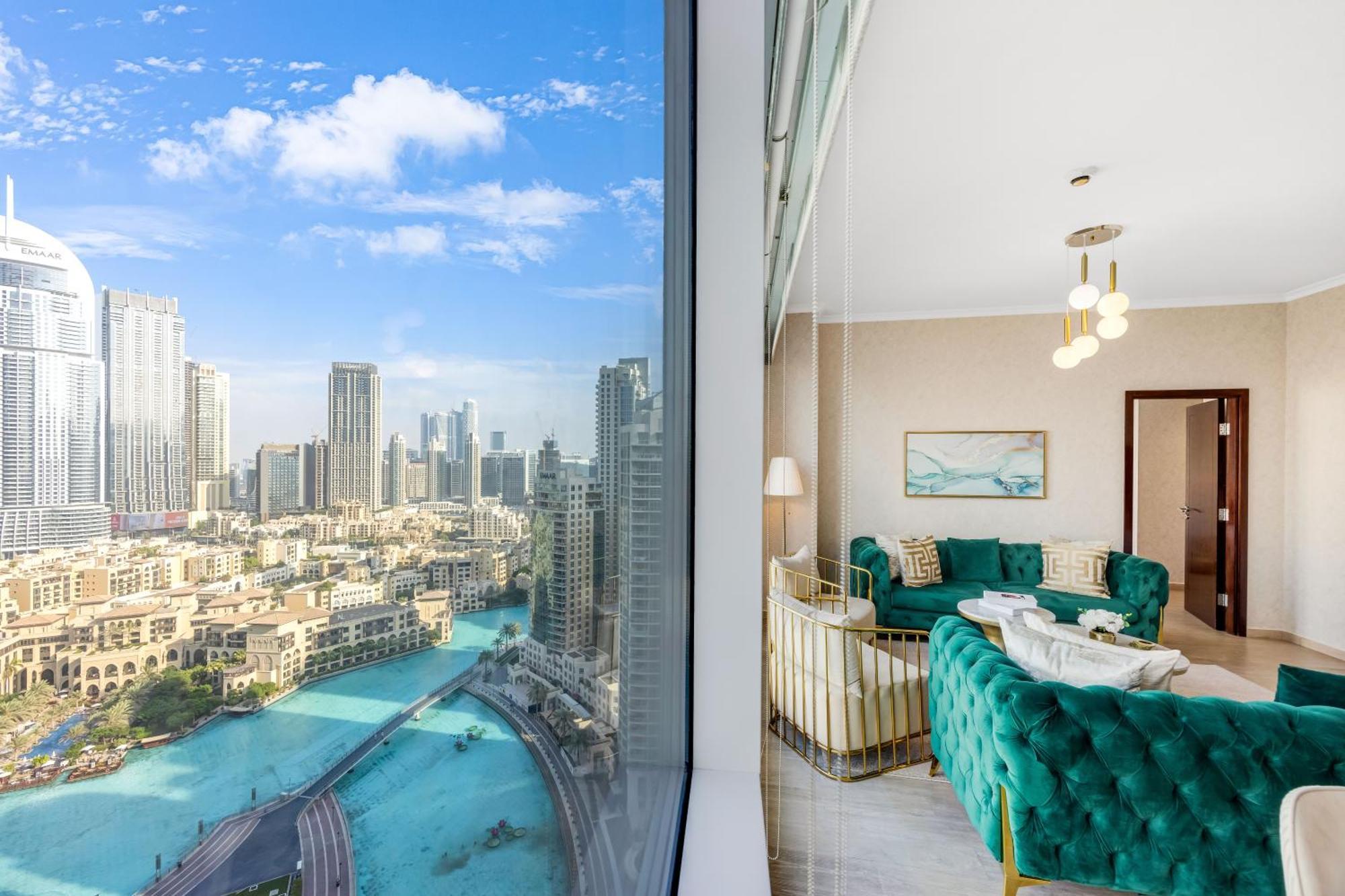 Durrani Homes - Grandiose 5Br Besides Dubai Mall With Burjkhalifa And Fountain View Esterno foto