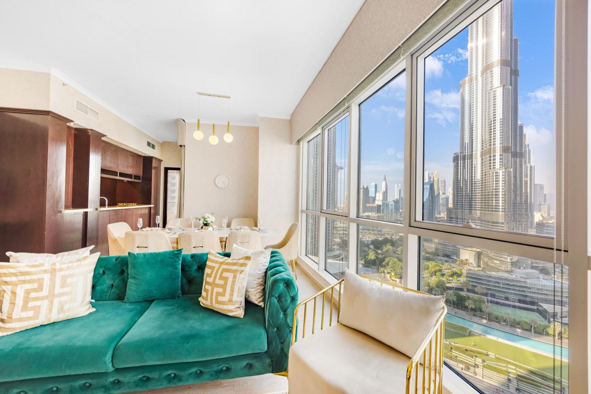 Durrani Homes - Grandiose 5Br Besides Dubai Mall With Burjkhalifa And Fountain View Esterno foto